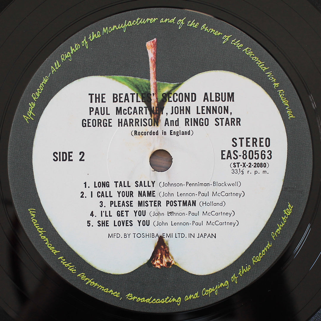 The Beatles - The Beatles' Second Album 33'lük LP PLAK Japan Vinyl