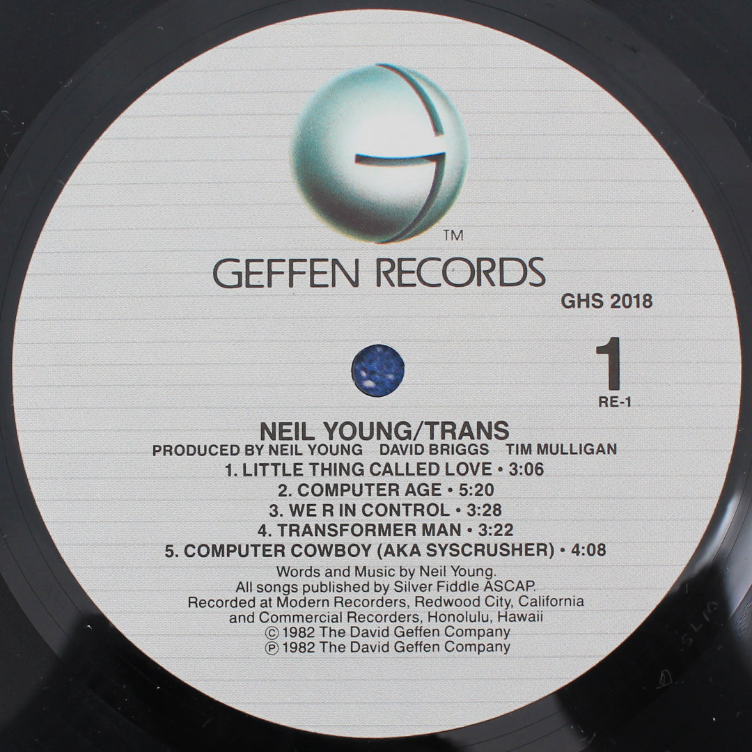 Neil Young – Trans İmzalı Plak Japan Vinyl