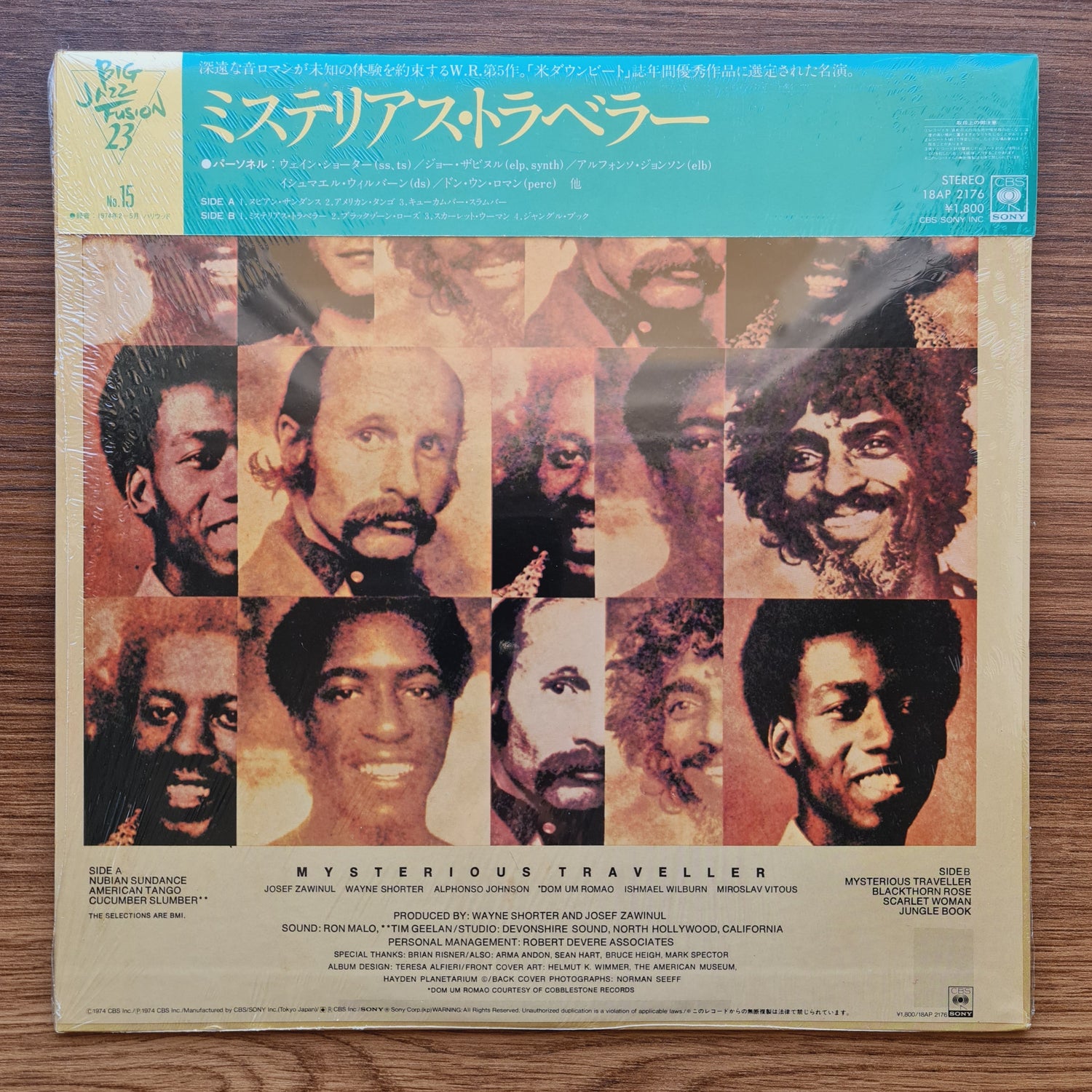 Weather Report – Mysterious Traveller 33'lük LP PLAK Japan Vinyl