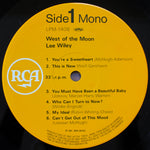 Lee Wiley - West Of The Moon 33'lük LP PLAK Japan Vinyl