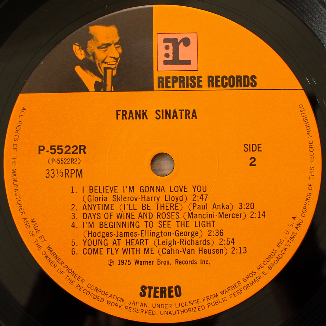 Frank Sinatra - Greatest Hits Japan Vinyl