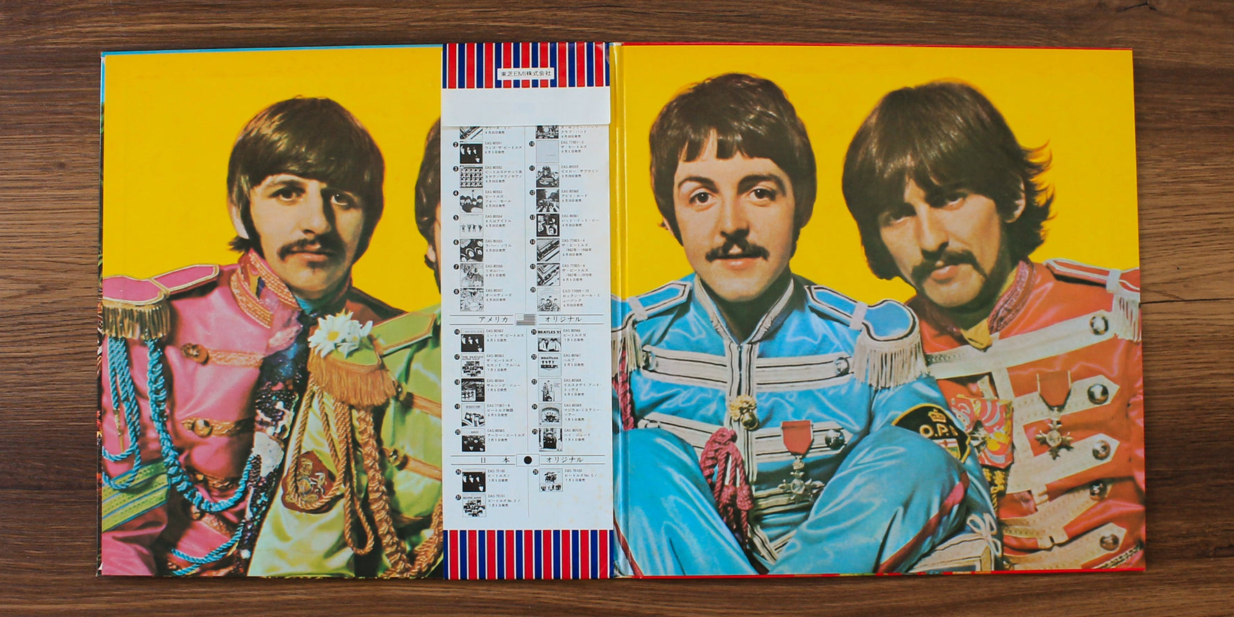 The Beatles - Sgt. Pepper's Lonely Hearts Club Band 33'lük LP PLAK Japan Vinyl