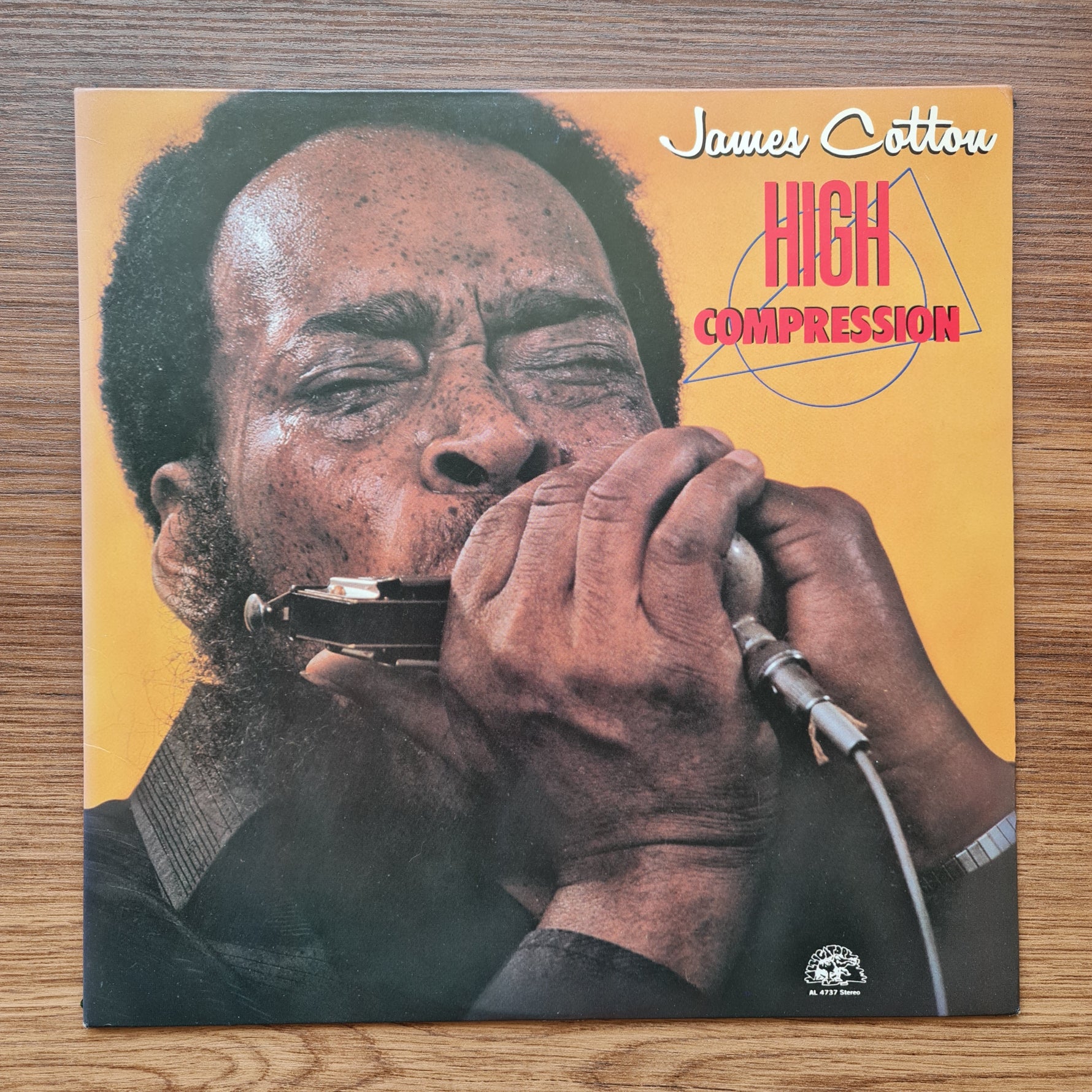 James Cotton – High Compression 33'lük LP PLAK Japan Vinyl