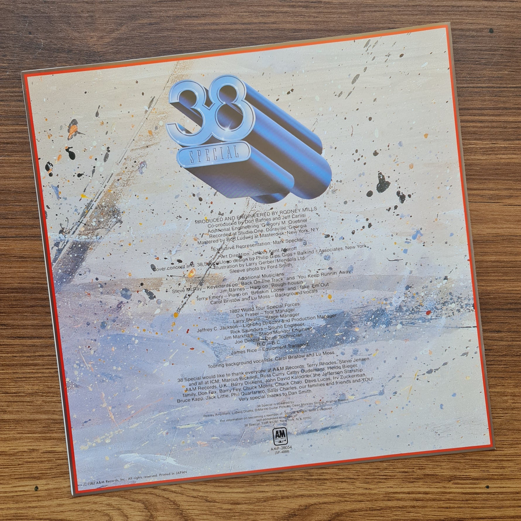 38 Special – Special Forces 33'lük LP PLAK Japan Vinyl