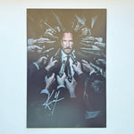 Keanu Reeves John Wick 20x30 cm Boyutunda El İmzalı Fotoğraf (Ömür Boyu COA) Japan Vinyl