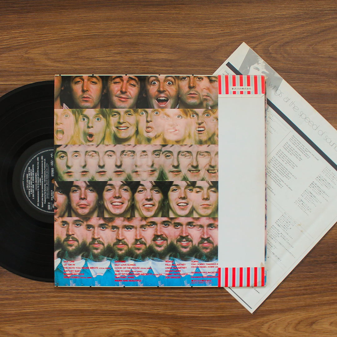 Wings - Wings At The Speed Of Sound 33'lük LP PLAK Japan Vinyl