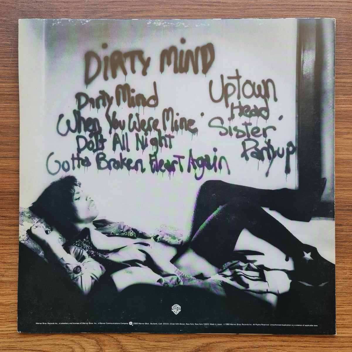 Prince – Dirty Mind 33'lük LP PLAK Japan Vinyl