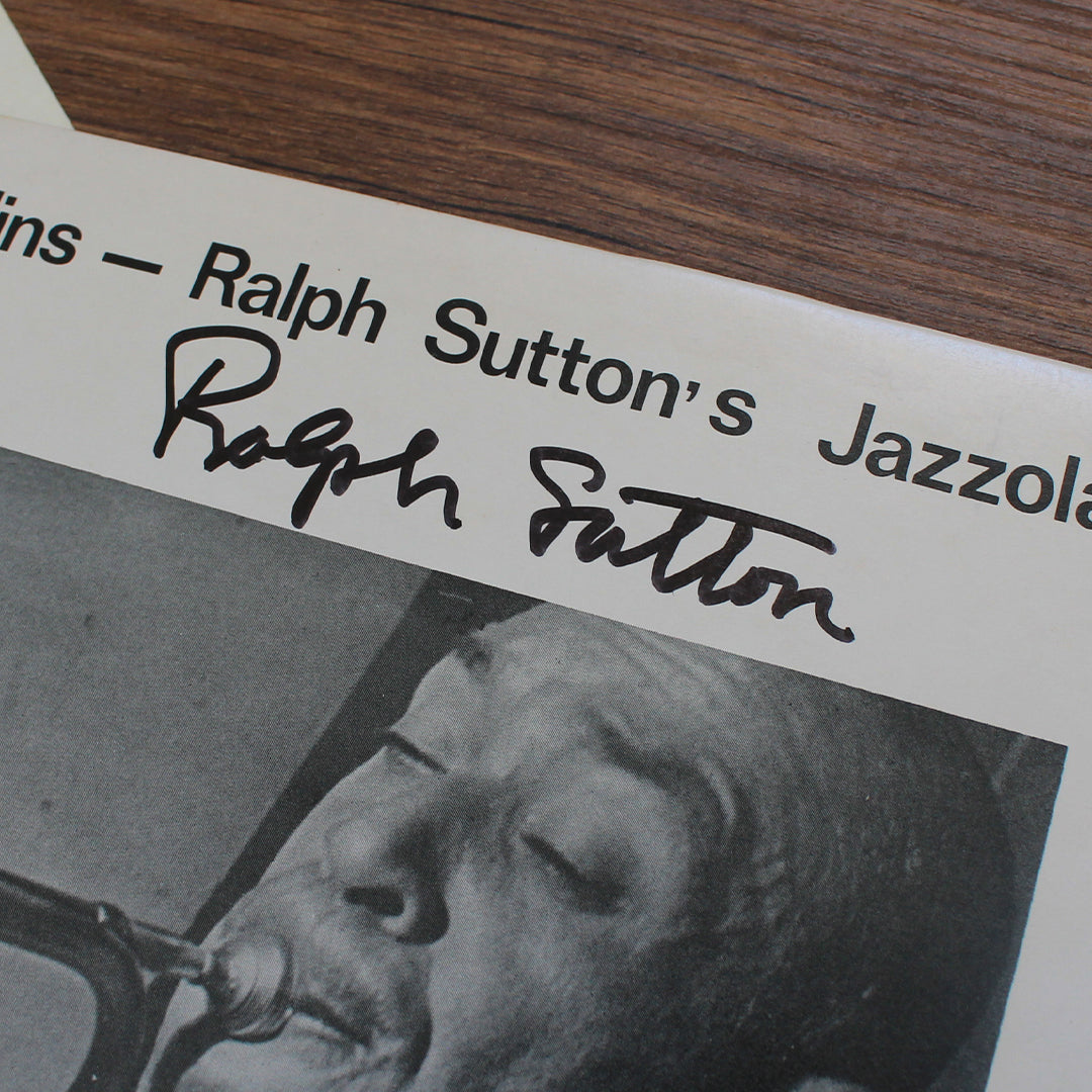 Lee Collins – Ralph Sutton Jazzola Six Vol.1 İmzalı Plak Japan Vinyl