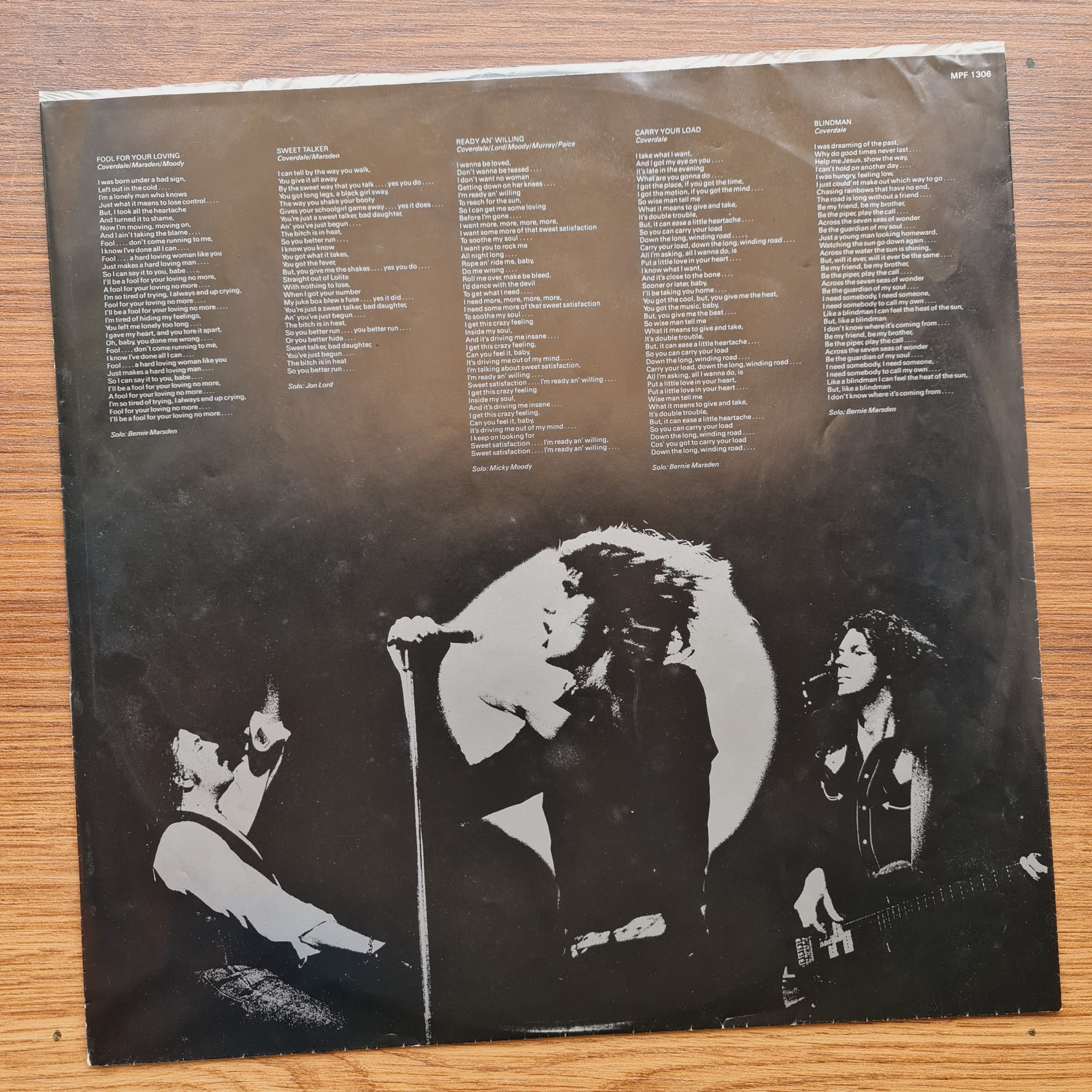 Whitesnake – Ready An' Willing 33'lük LP PLAK Japan Vinyl
