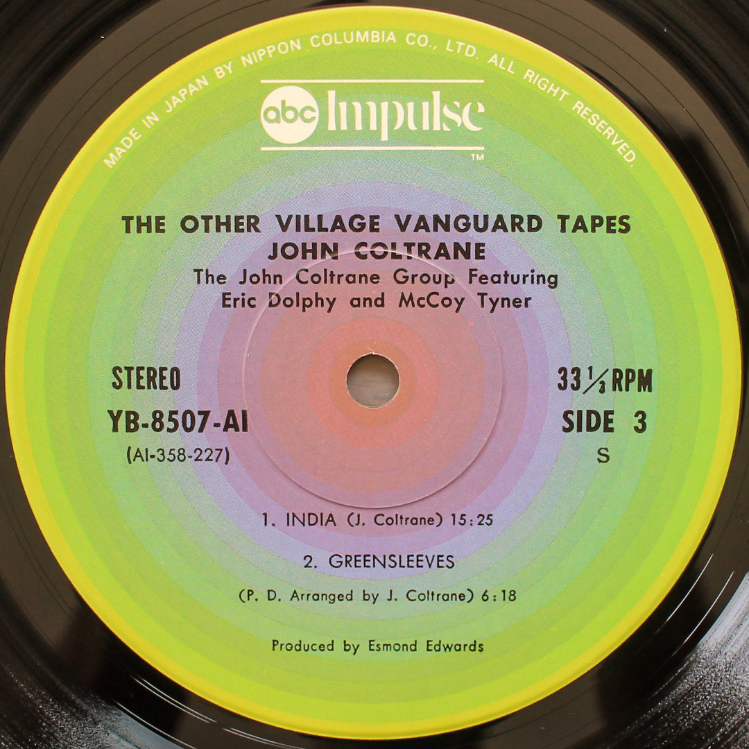 John Coltrane - The Other Village Vanguard Tapes Japan Vinyl