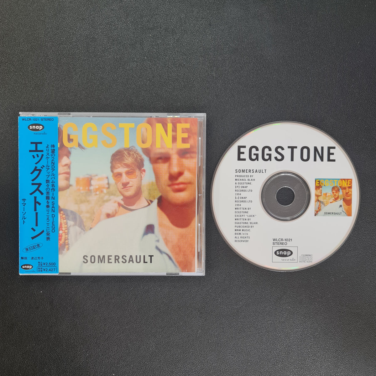 Eggstone - Somersault Japan Vinyl