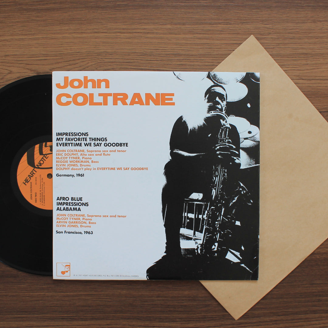 John Coltrane - John Coltrane 33'lük LP PLAK Japan Vinyl