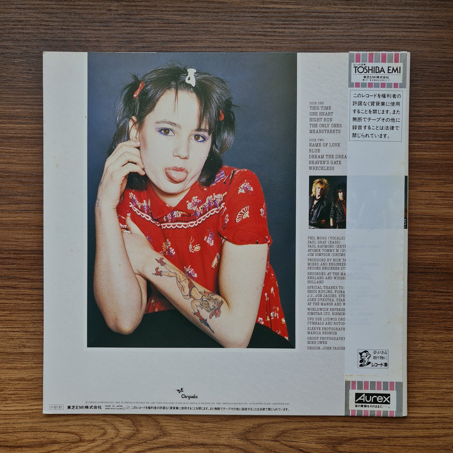 UFO – Misdemeanor 33'lük LP PLAK Japan Vinyl