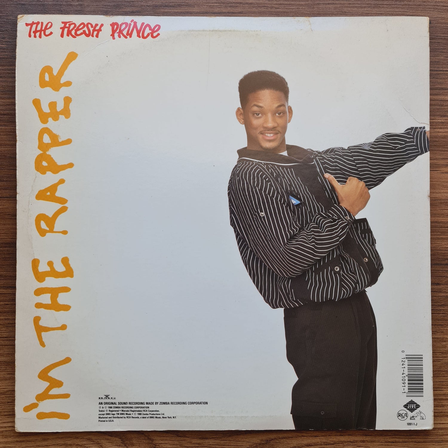 DJ Jazzy Jeff & The Fresh Prince – He's The DJ, I'm The Rapper Japan Vinyl
