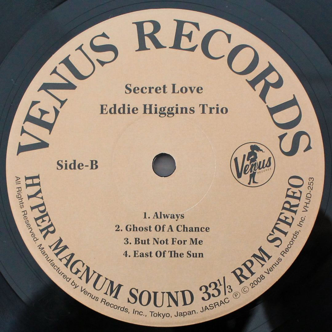 Eddie Higgins Trio - Secret Love Japan Vinyl