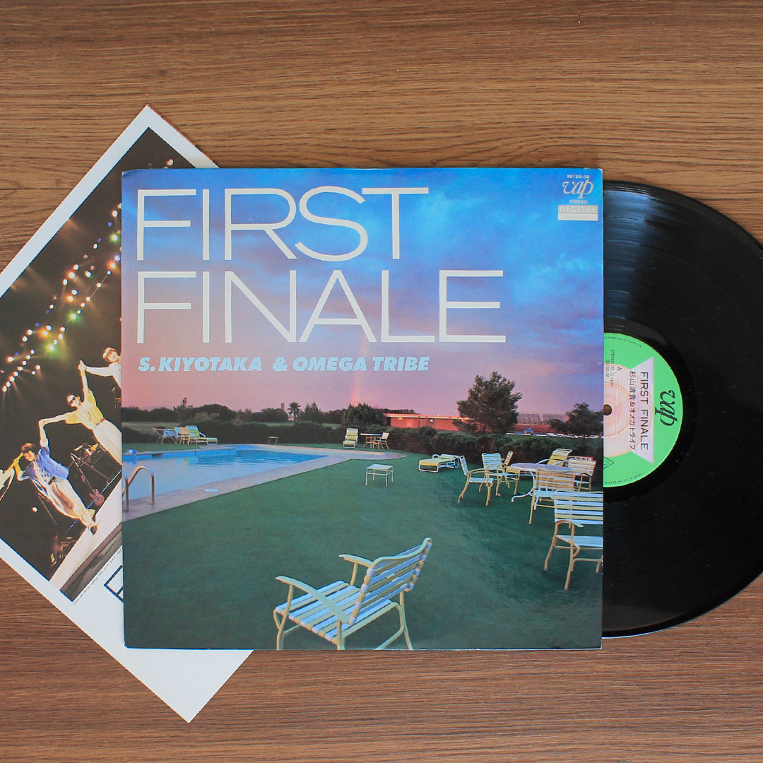 S. Kiyotaka & Omega Tribe - First Finale 33'lük LP PLAK Japan Vinyl