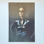 Carrie-Anne Moss Matrix 20x30 cm Boyutunda El İmzalı Fotoğraf (Ömür Boyu COA) Japan Vinyl