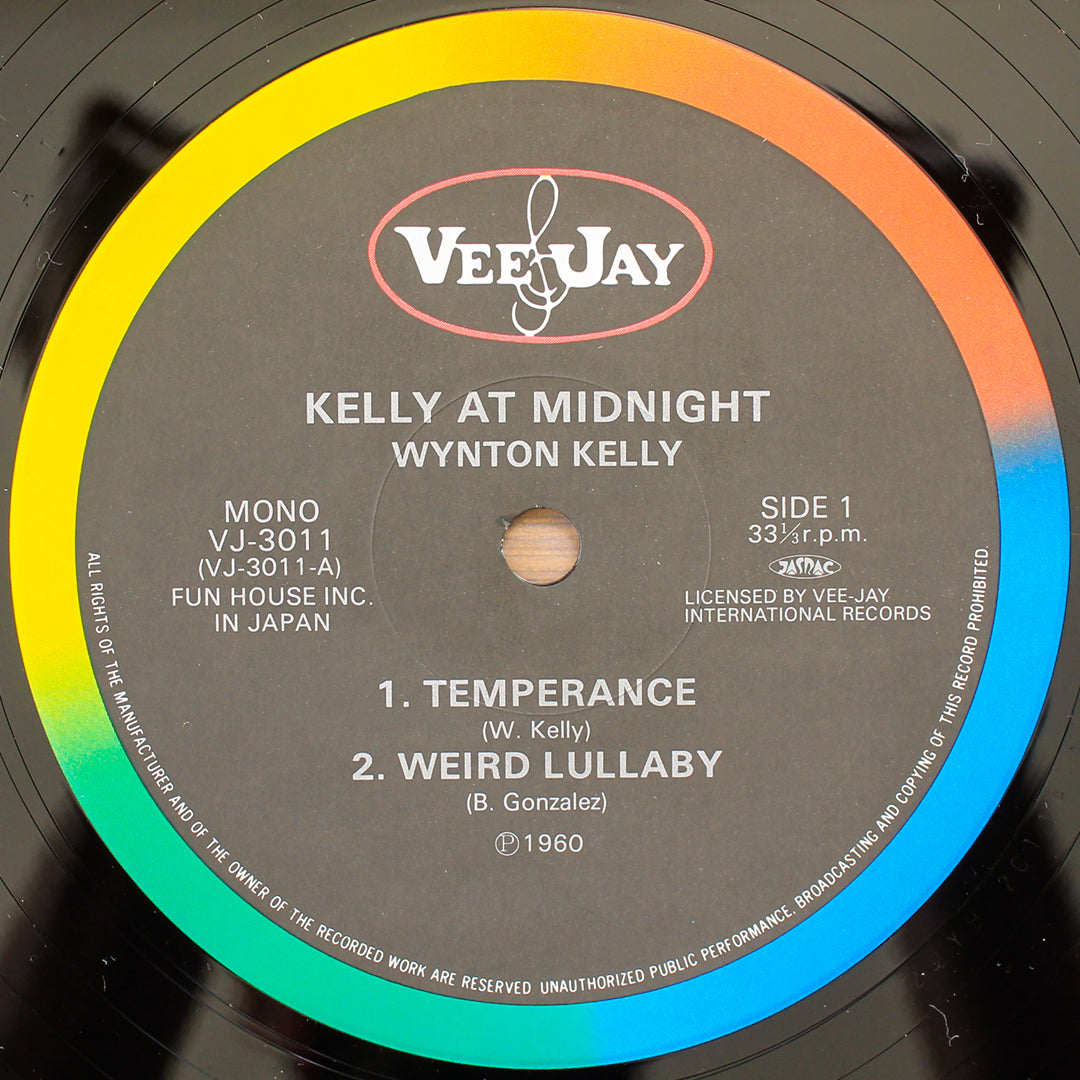 Wynton Kelly- Kelly At Midnite Japan Vinyl