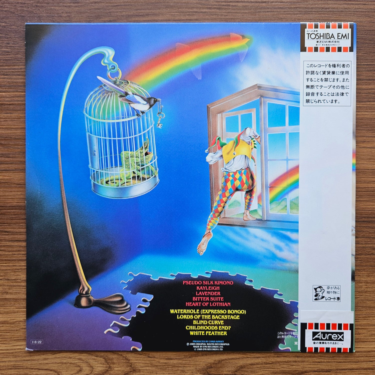 Marillion – Misplaced Childhood 33'lük LP PLAK Japan Vinyl