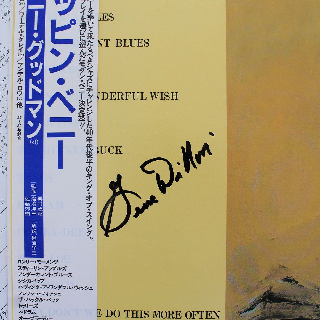 Benny Goodman – Boppin' Benny İmzalı Plak Japan Vinyl