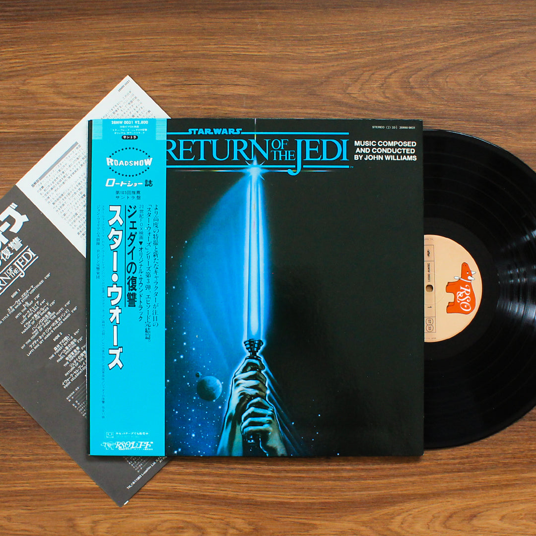 John Williams - Star Wars : Return Of The Jedi 33'lük LP PLAK Japan Vinyl