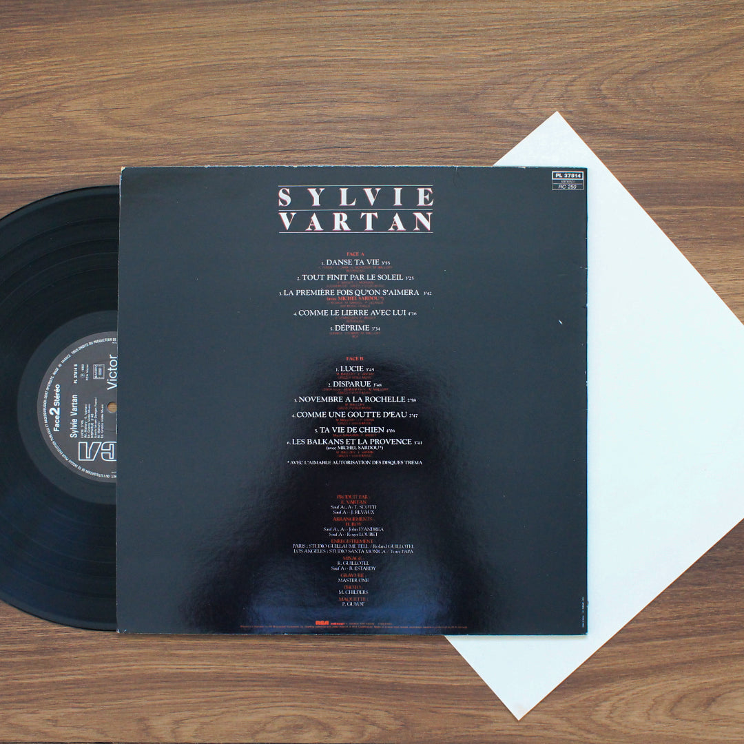 Sylvie Vartan – Sylvie Vartan İmzalı Plak Japan Vinyl