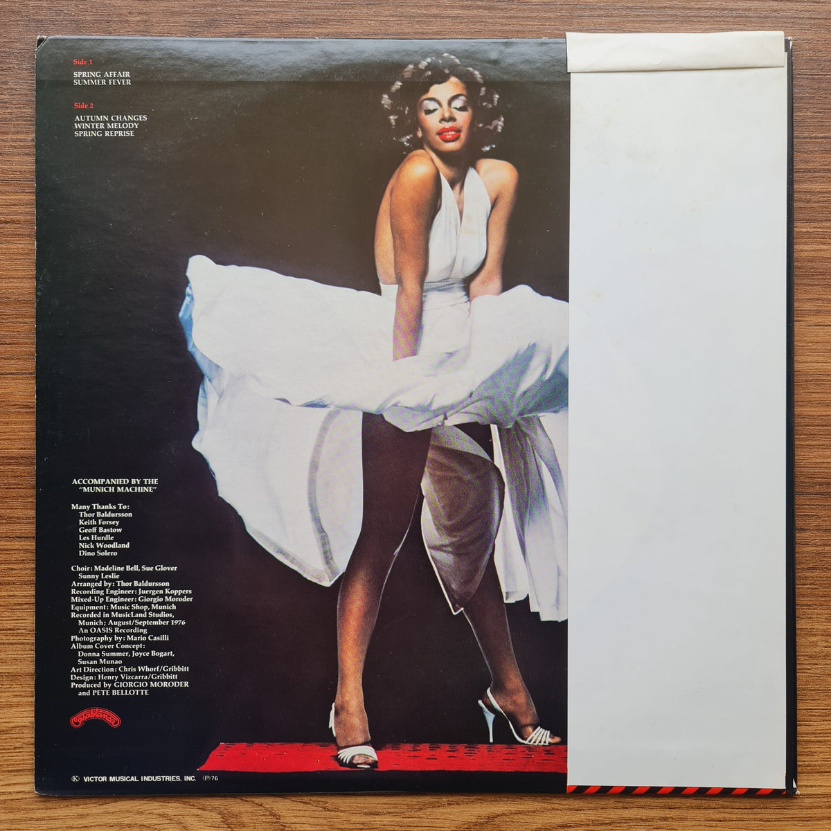 Donna Summer – Four Seasons Of Love 33'lük LP PLAK Japan Vinyl