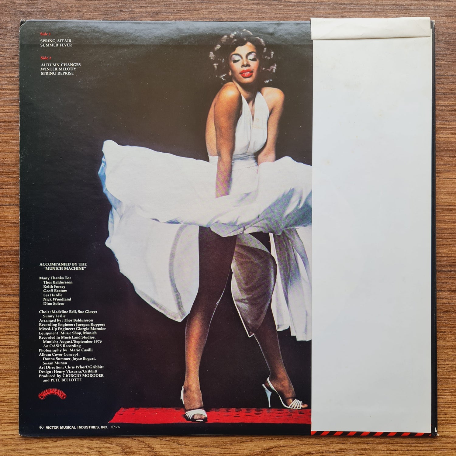 Donna Summer – Four Seasons Of Love 33'lük LP PLAK Japan Vinyl