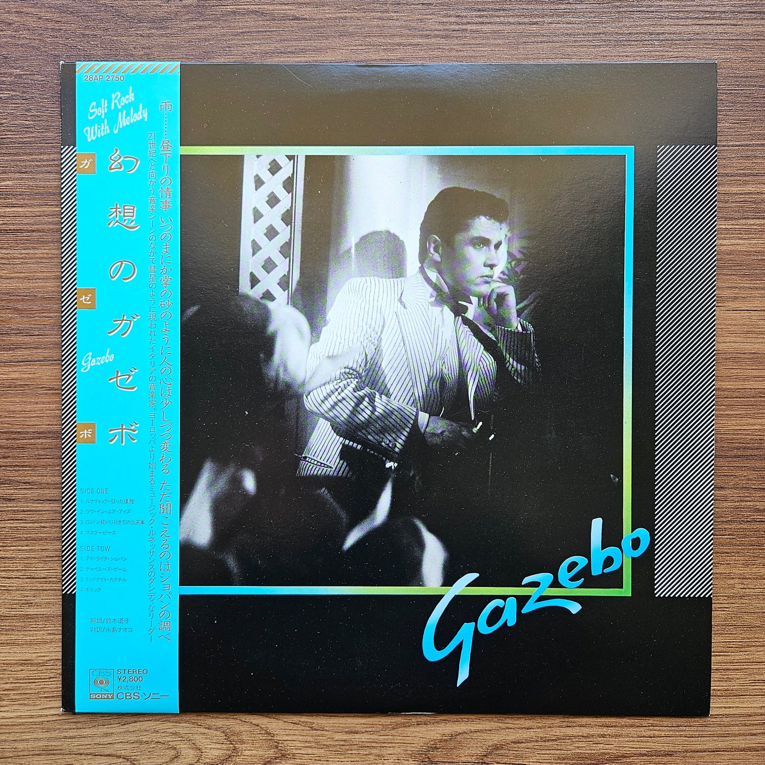 Gazebo – Gazebo 33'lük LP PLAK Japan Vinyl