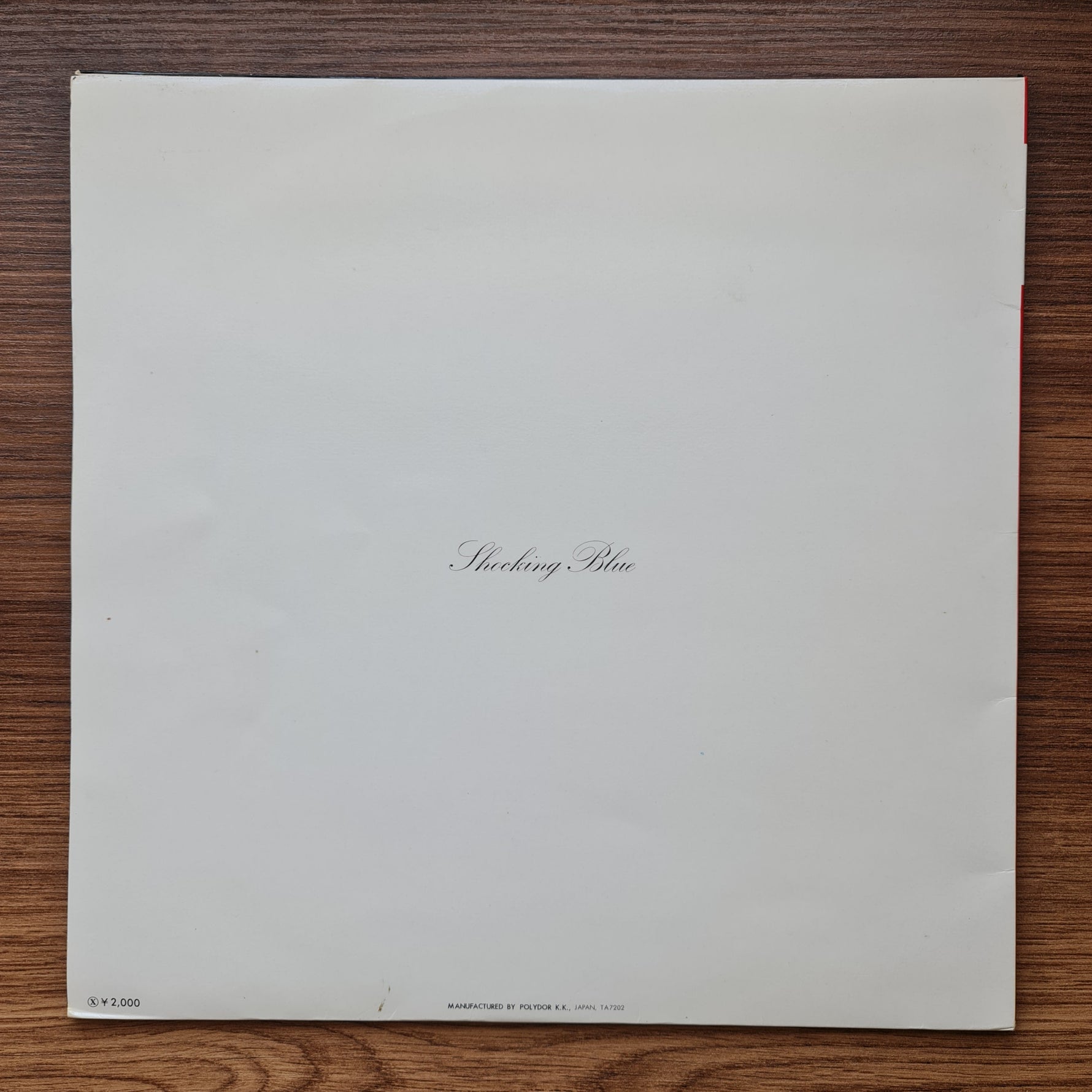 Shocking Blue – Blossom Lady 33'lük LP PLAK Japan Vinyl