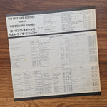 Rolling Stones – The Best Live History '65-66-69 33'lük LP PLAK Japan Vinyl
