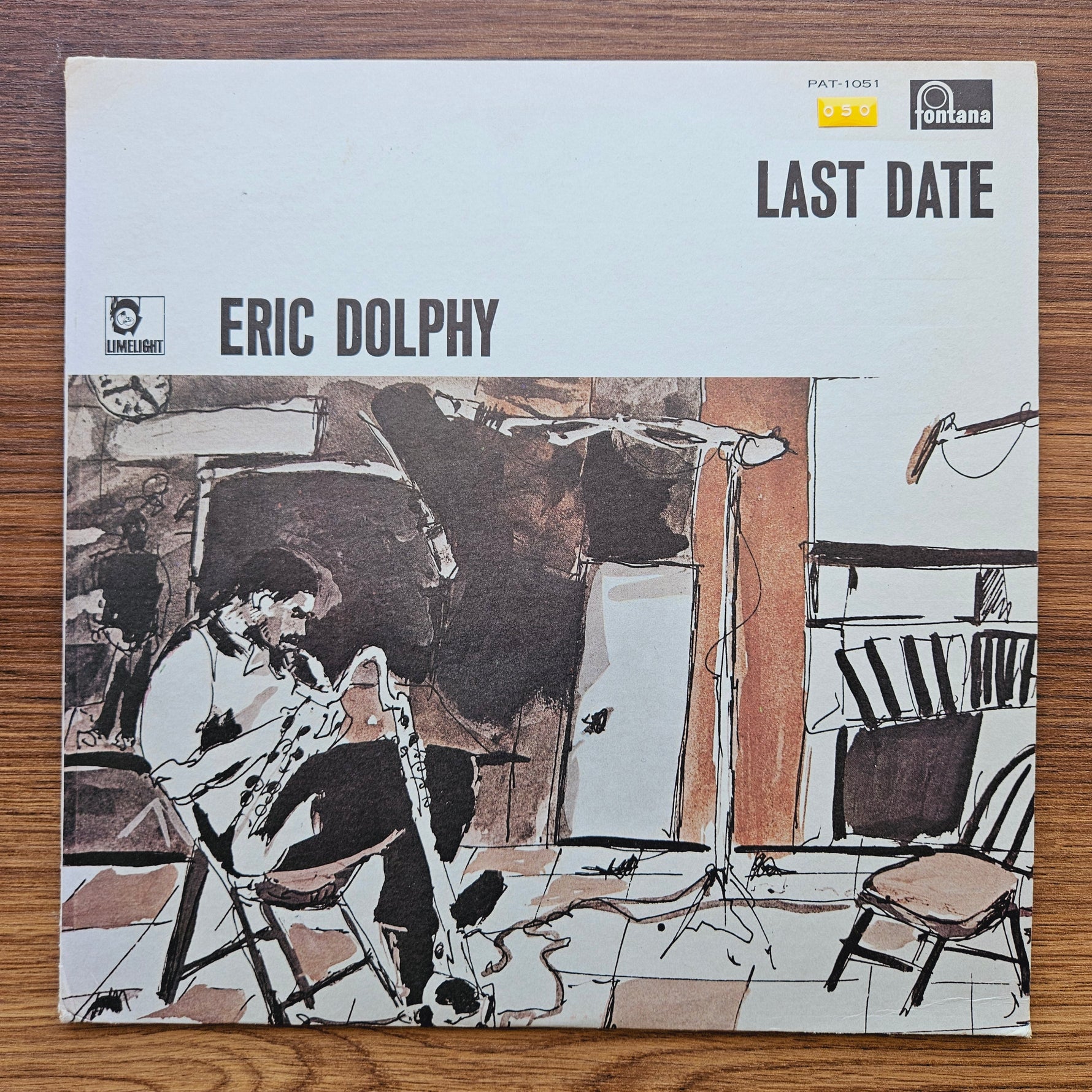Eric Dolphy – Last Date 33'lük LP PLAK Japan Vinyl