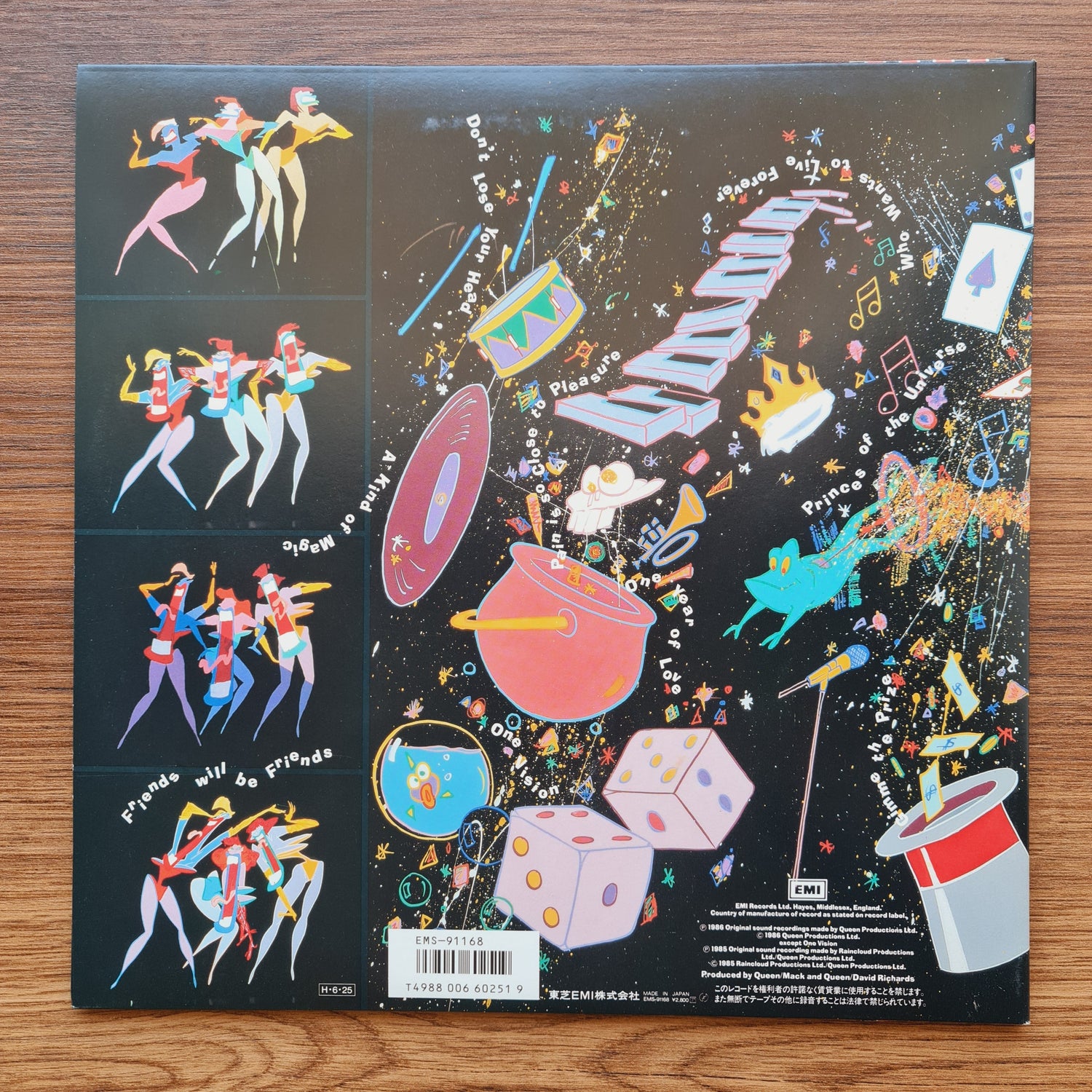 Queen - A Kind Of Magic Japan Vinyl