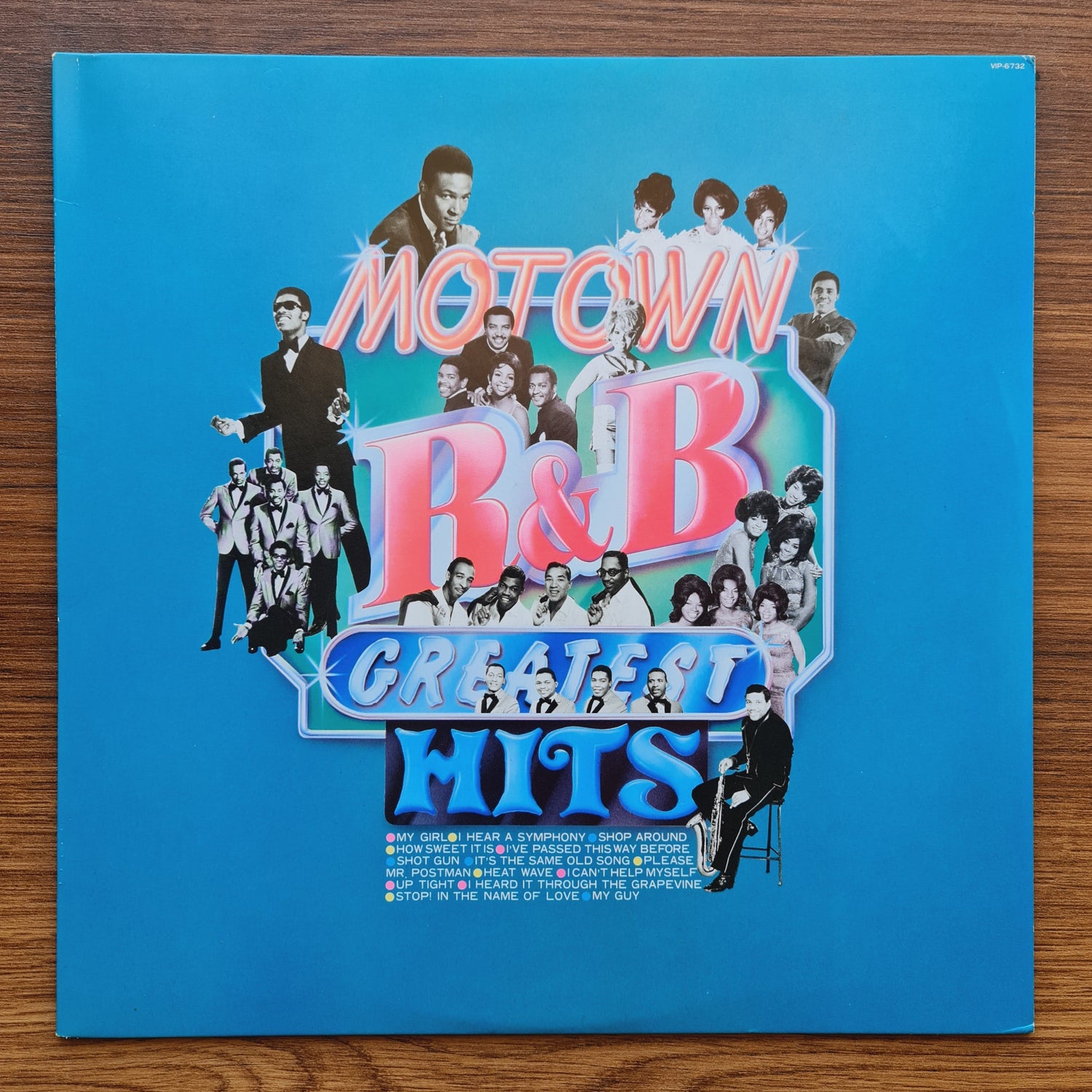 Motown R&B Greatest Hits 33'lük LP PLAK Japan Vinyl