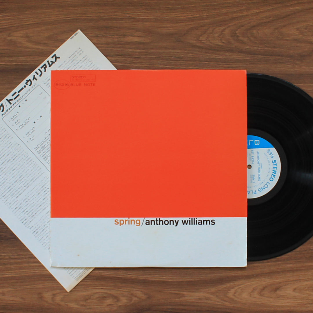 Anthony Williams - Spring 33'lük LP PLAK Japan Vinyl