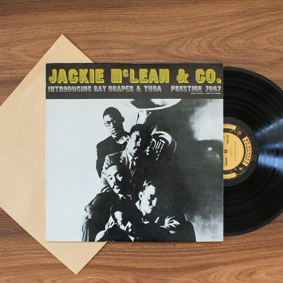 Jackie McLean Introducing Ray Draper - Jackie McLean & Co. 33'lük LP PLAK Japan Vinyl