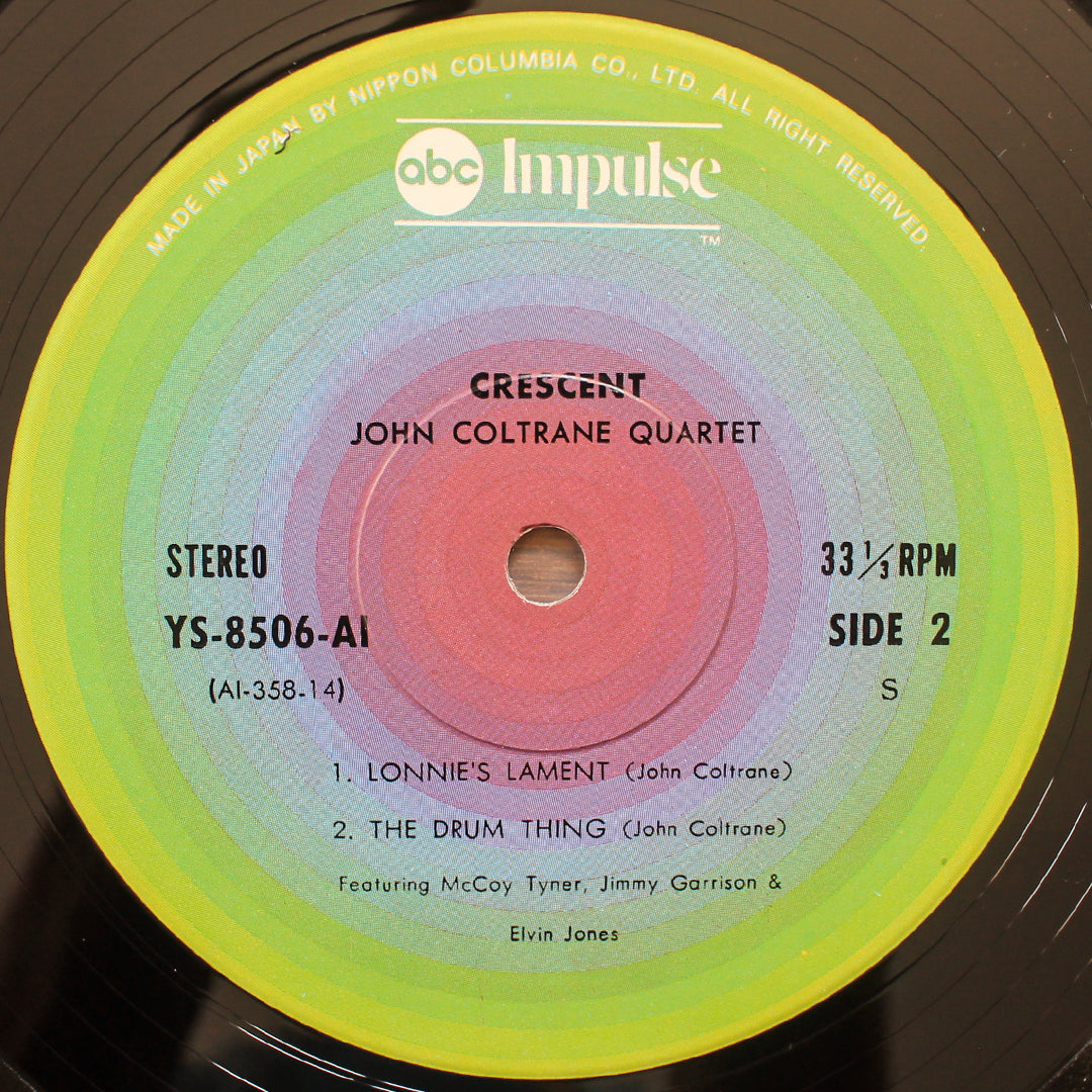 John Coltrane Quartet - Crescent Japan Vinyl