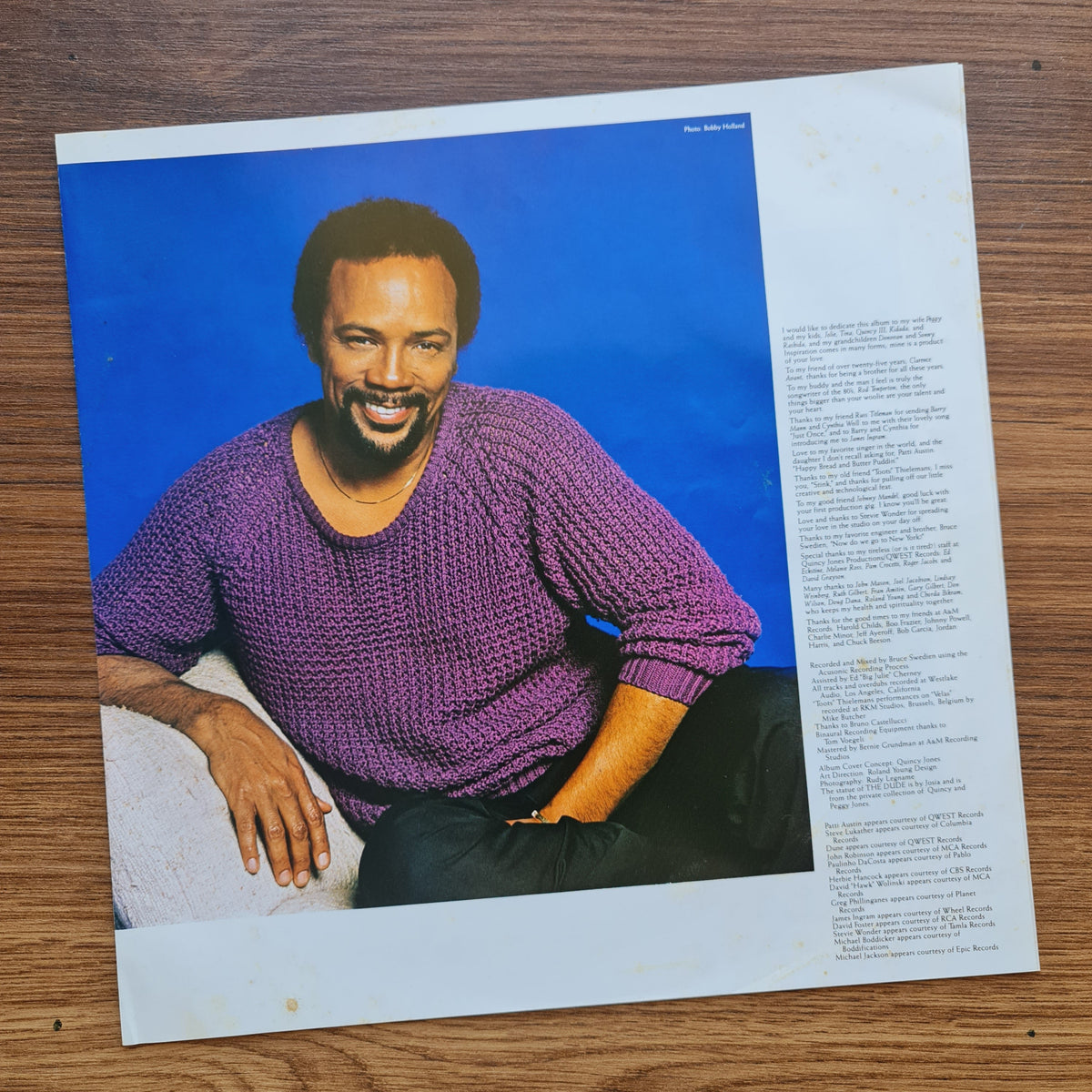 Quincy Jones – The Dude 33'lük LP PLAK Japan Vinyl
