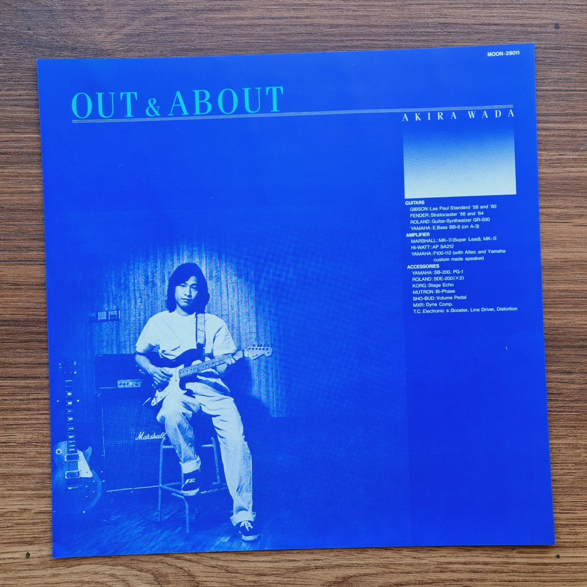 Akira Wada – Out & About 33'lük LP PLAK Japan Vinyl