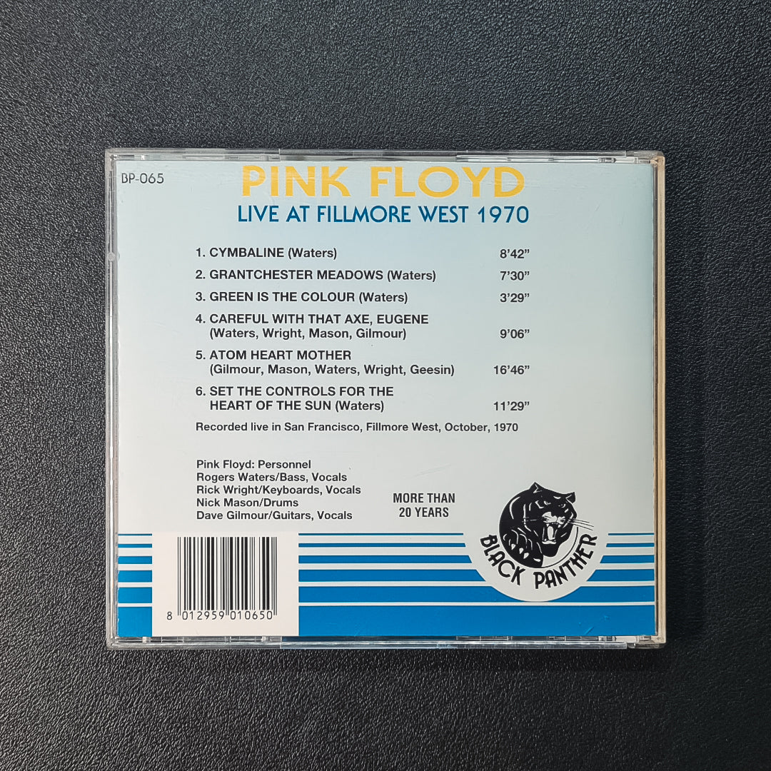 Pink Floyd - Live At Fillmore West 1970 Japan Vinyl