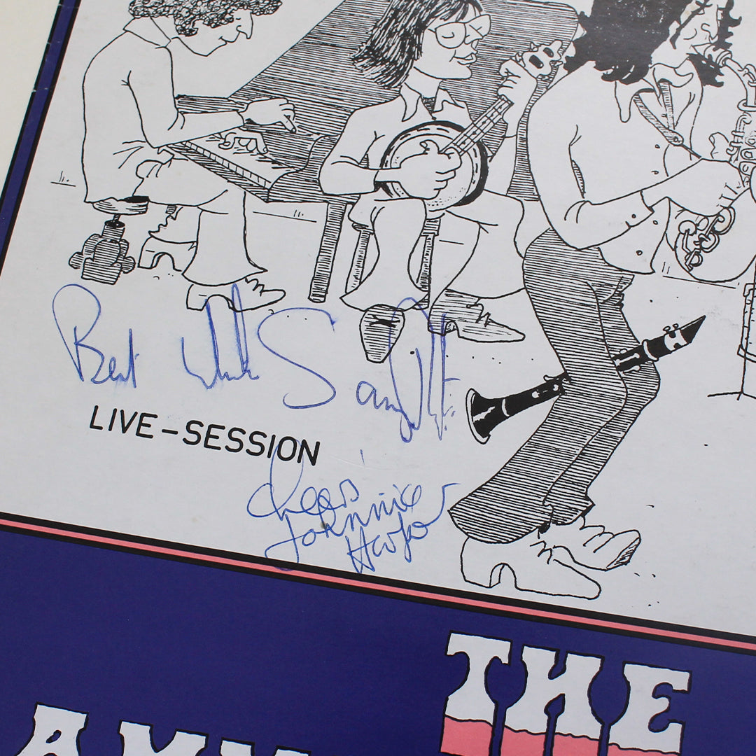 Sammy Rimington Band – Live - Session İmzalı Plak Japan Vinyl