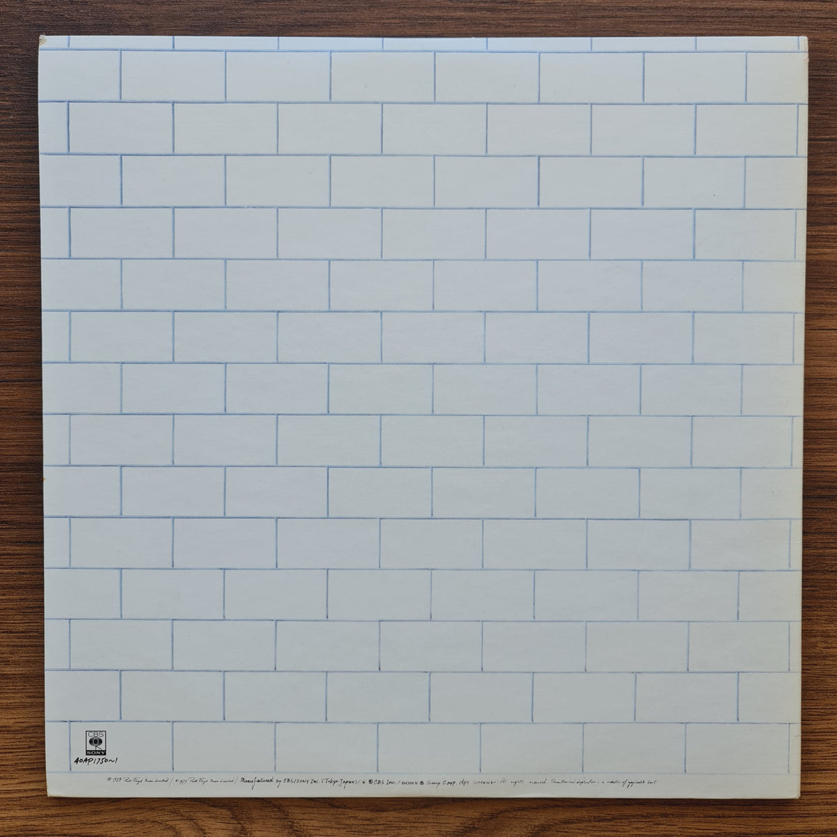 Pink Floyd – The Wall 33'lük LP PLAK Japan Vinyl