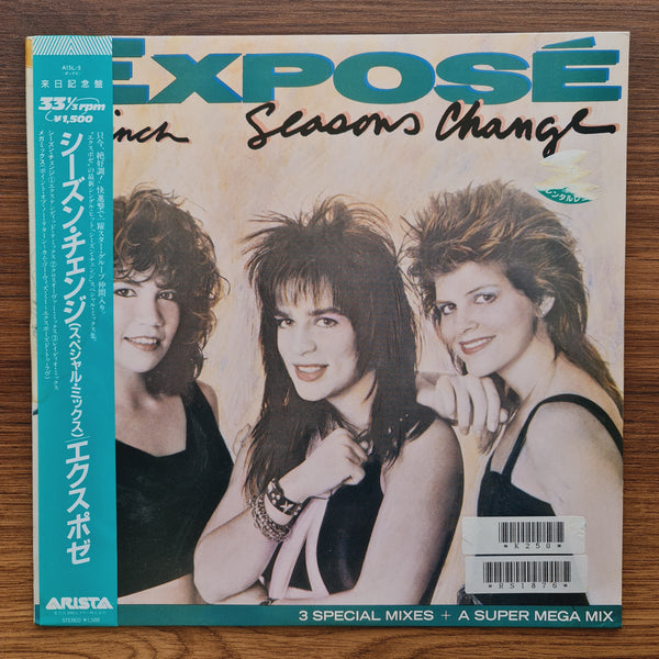 Exposé – Seasons Change 33 LP RECORD