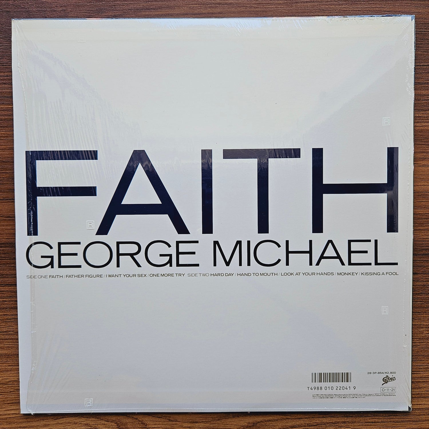 George Michael - Faith Japan Vinyl