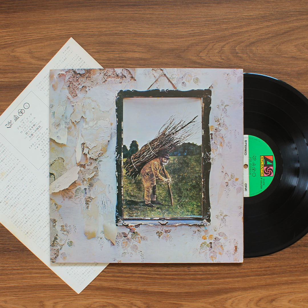 Led Zeppelin IV 33'lük LP PLAK Japan Vinyl