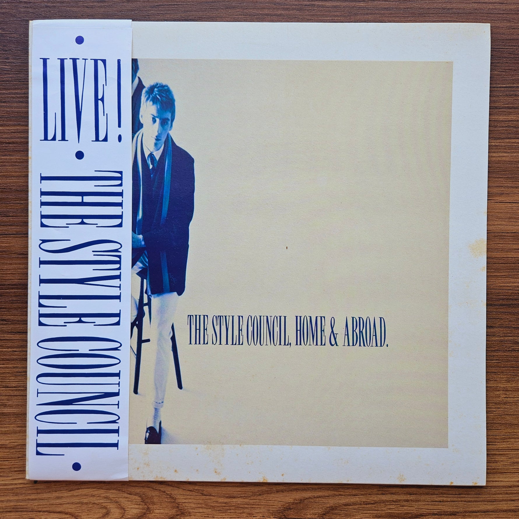 The Style Council – Home And Abroad 33'lük LP PLAK Japan Vinyl