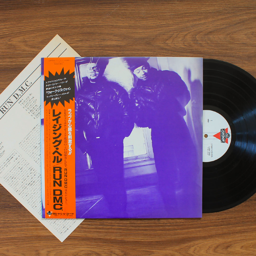 Run D.M.C. - Raising Hell 33'lük LP PLAK Japan Vinyl