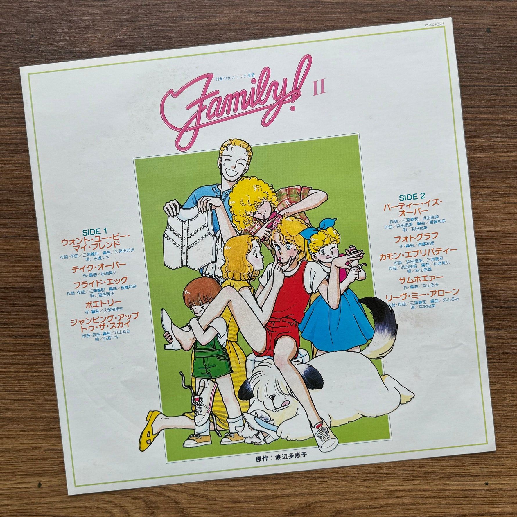Family! Ⅱ 33'lük LP PLAK Japan Vinyl