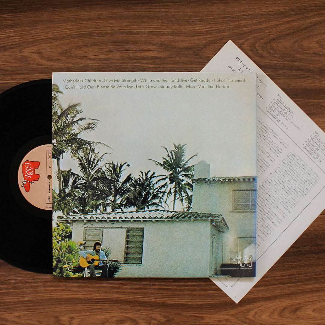 Eric Clapton - 461 Ocean Boulevard 33'lük LP PLAK Japan Vinyl