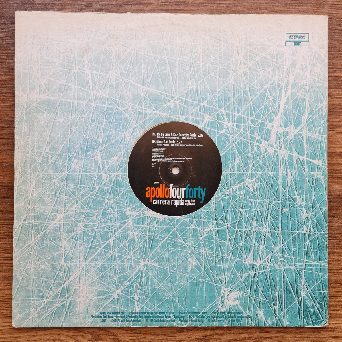 Apollo Four Forty – Carrera Rapida (Theme From Rapid Racer) Japan Vinyl